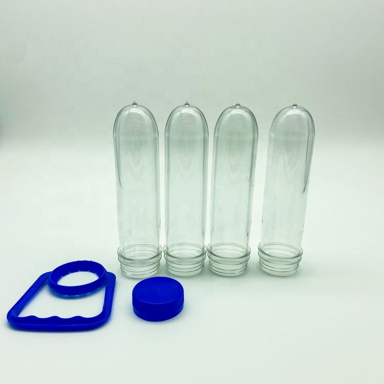 Factory price high quality custom 45mm water pet preform tube for plastic drinking mineral water bottles