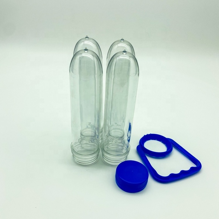 Factory price high quality custom 45mm water pet preform tube for plastic drinking mineral water bottles