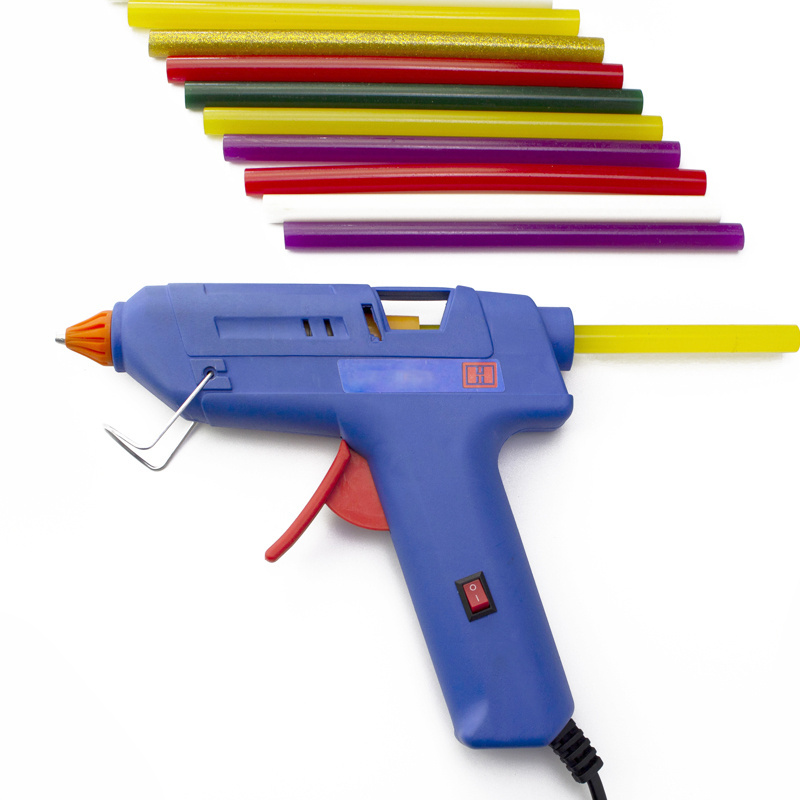 10w hot-melt glue gun heat gun works with glue sticks for DIY project