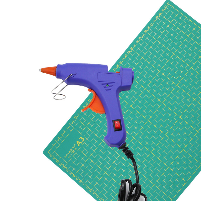 10w hot-melt glue gun heat gun works with glue sticks for DIY project