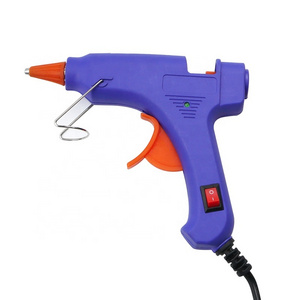 KAMEI hot selling power tools 20W industrial hot melt silicone glue gun for DIY project