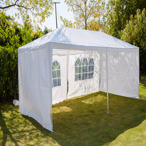 gazebo curtain outdoor waterproof custom intubation promotional tent 10x10 10x20 10x30 canopy tent white