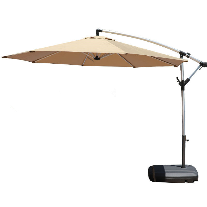 UV proof &windproof patio umbrella parts double top canopy beach/market/shop parasol