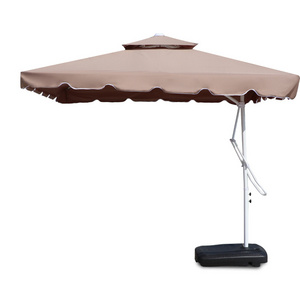 Garden Furniture 8 Ribs Sunshade Beach Patio Umbrella Windproof Commercial Market Umbrellas