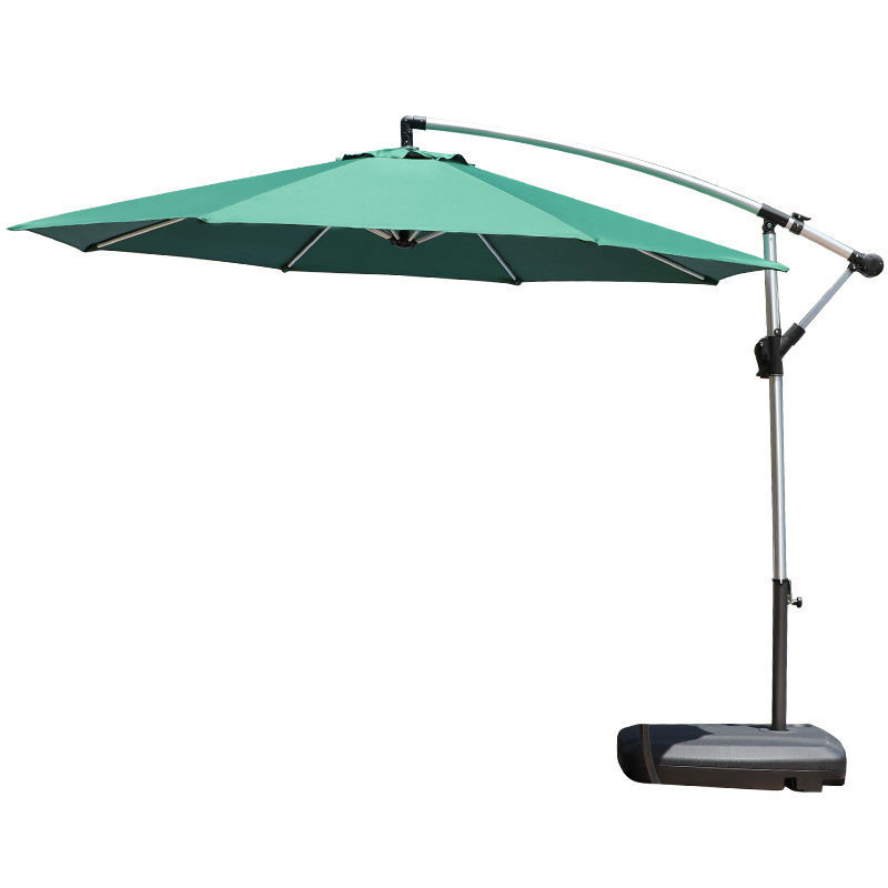 Big Size Beach Banana Garden Parasol Patio With Push Button Tilt Cantilever Hanging Restaurant Market Umbrella