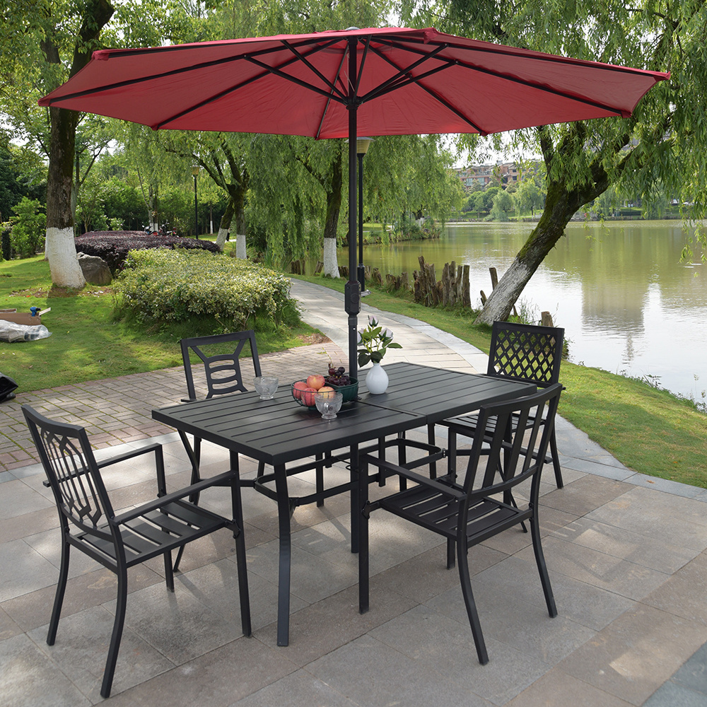 Giant Cantilever Patio Table Garden Parasol Outdoor Banana Yard Umbrella