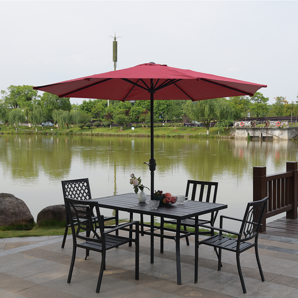 Giant Cantilever Patio Table Garden Parasol Outdoor Banana Yard Umbrella