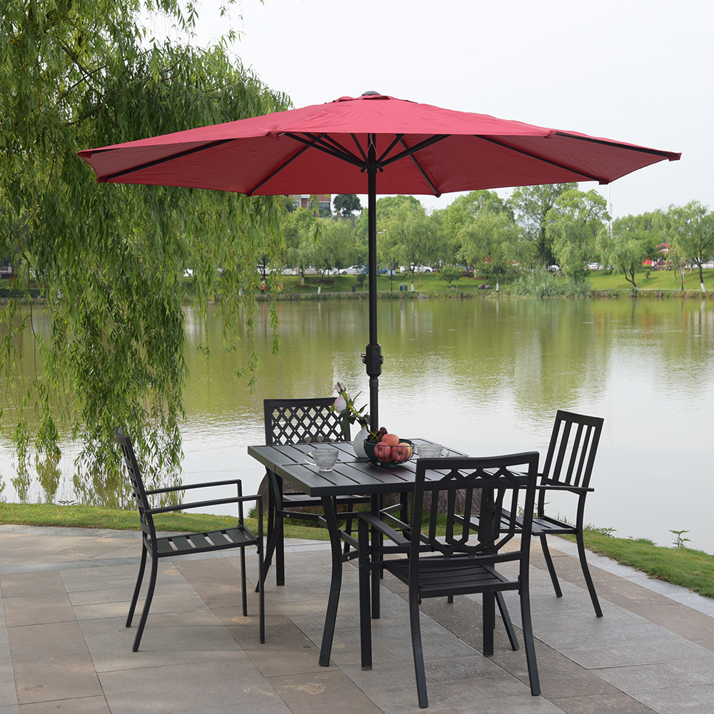 Giant Cantilever Patio Table Garden Parasol Outdoor Banana Yard Umbrella