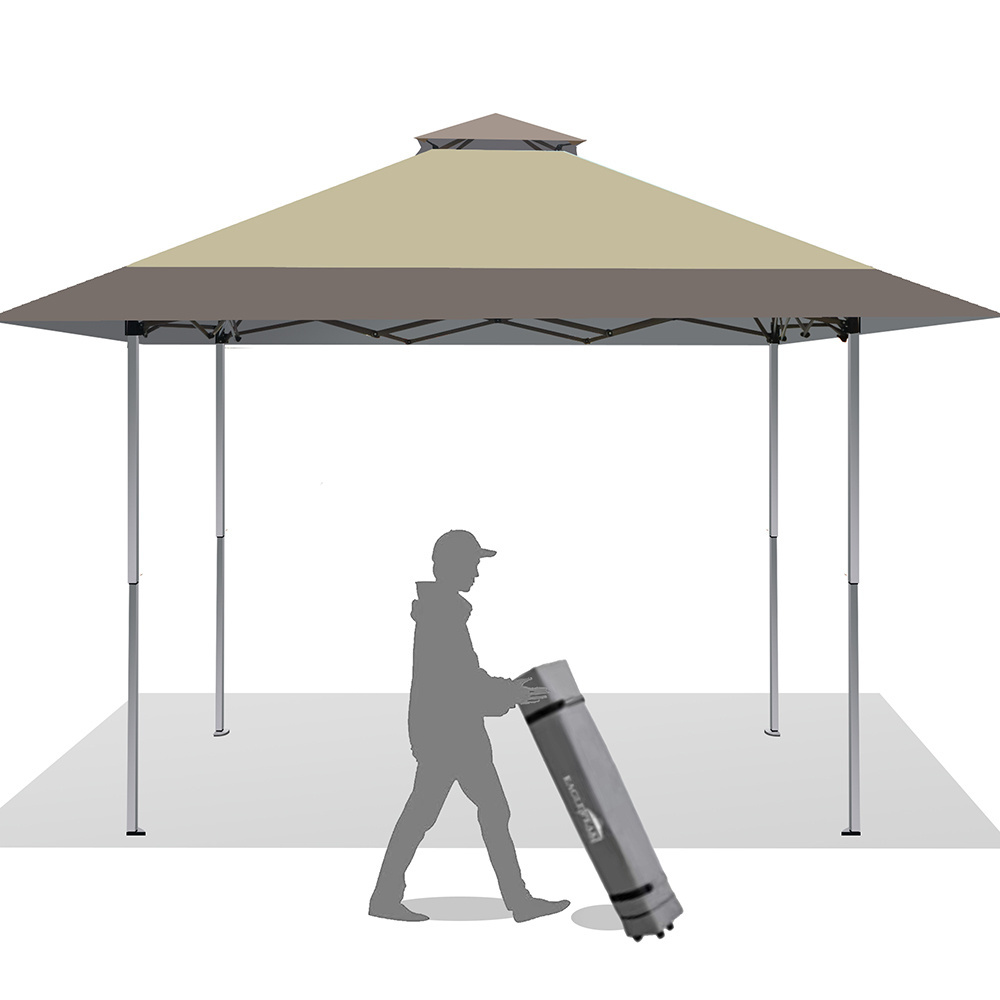 Outdoor Pop up Canopy, Patio Instant Sun Shelter, 13' x 13'  Canopy Gazebo Tent