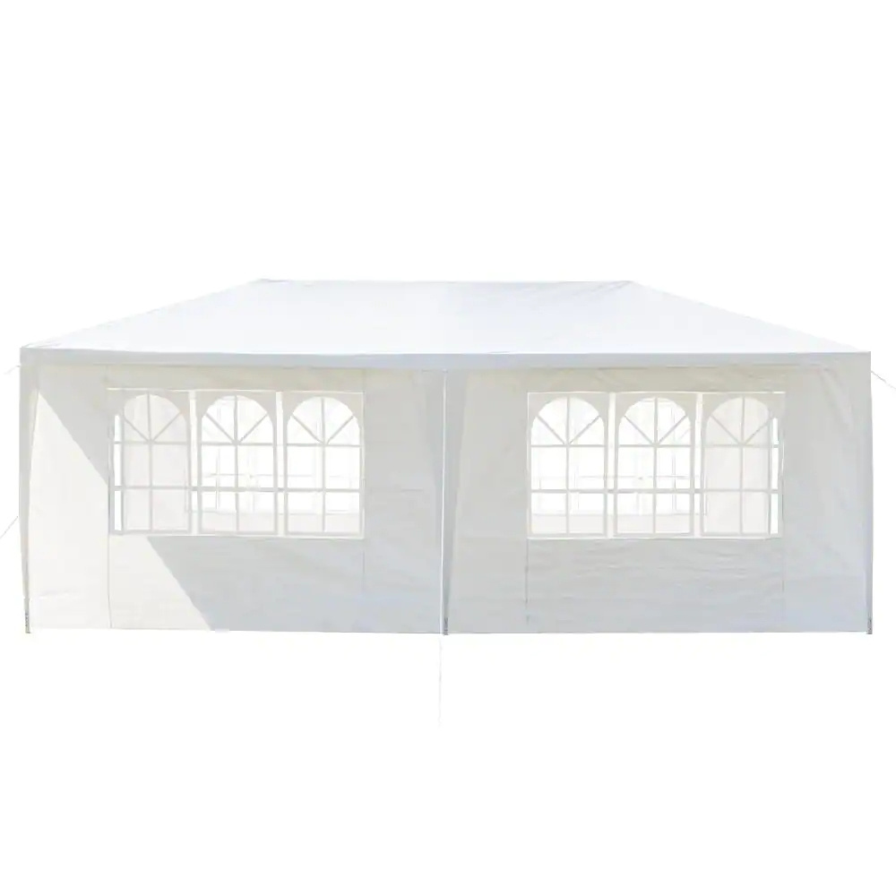 Patio 3x6m 10x20ft Canopy Tent, Waterproof PE Fabric, Outdoor Wedding Party Tent