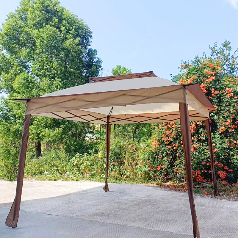 Polyester garden sun shade gazebo replacement 10 x 12 canopy replacement folding 3x3m house shaped tents