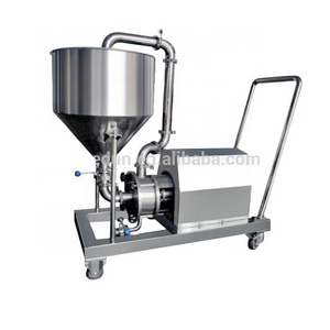 KEDUN Portable Large Industrial Food Emulsifier SS304 SS316L Pump Machine Mixer homogenizing emulsification pump with hopper