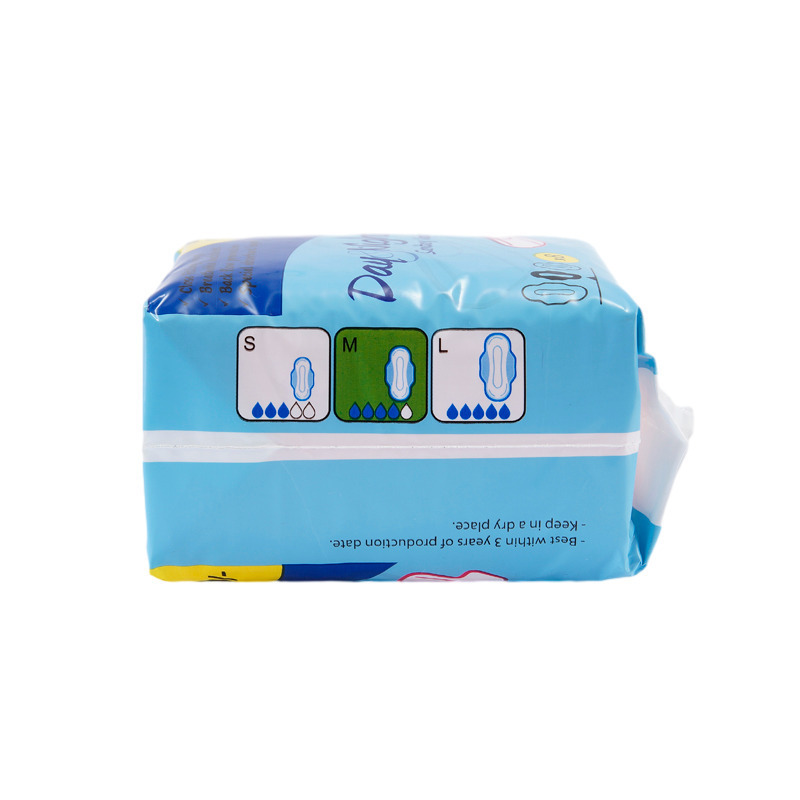 Free Sample Feminine Hygiene Products Disposable Sanitary Napkin Cotton Carefree Overnight Use Pads For Women Menstrual