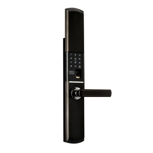 fingerprint handle electronic lock home electronics smart doors locks for front door mortise latch handle with keys & locks