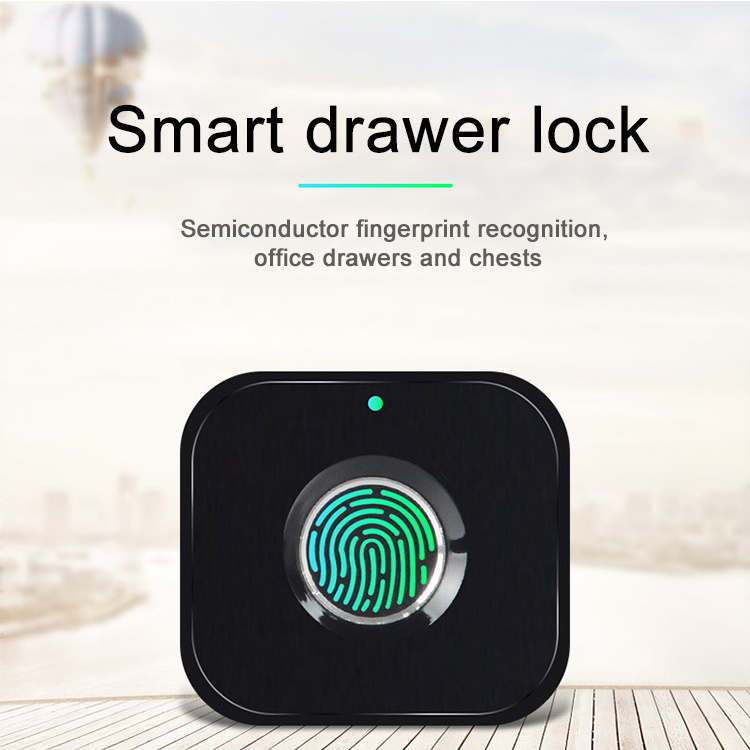 Digital smartlock Biometric Fingerprint smart drawer lock key drawer locks for cabinet home electronics candado inteligente