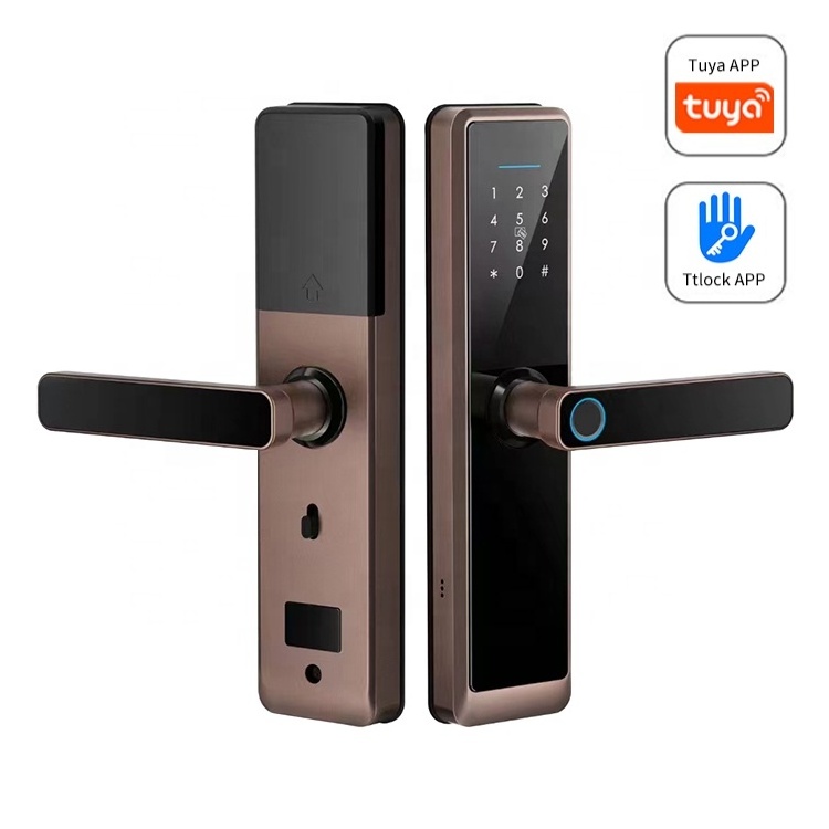 Waterproof OEM Smart Door Locks For Front Door Wi-fi Zigbee Electromagnetic Lock With Aluminium Alloy