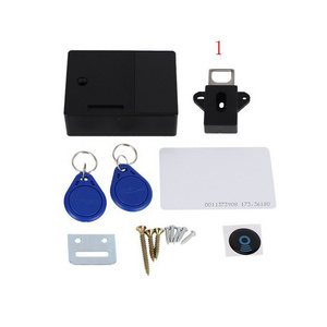 Wholesale RFID smart hidden lock for wooden cabinet locker IC Card Intelligent Door Lock Drawer