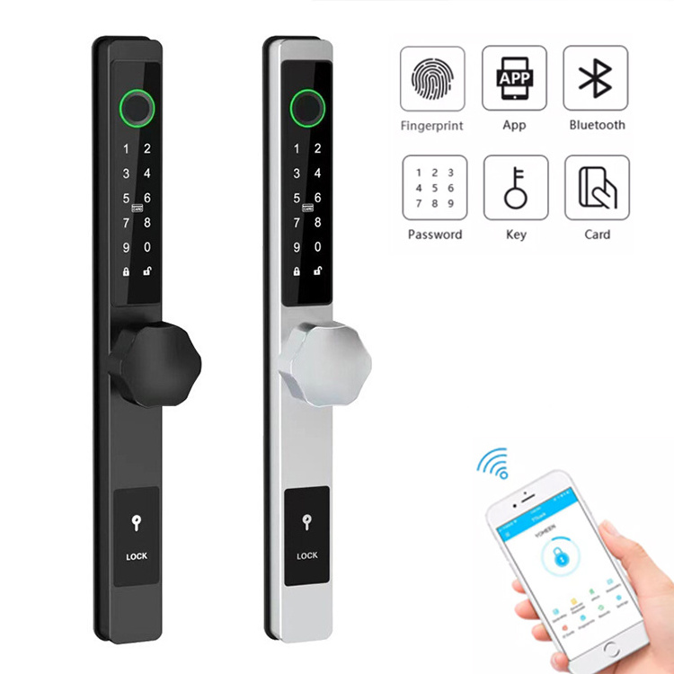 Smart Cerradura Inteligente Waterproof Outdoor TTlock WIFI Biometric  Fingerprint Attendance Access Control Door Lock