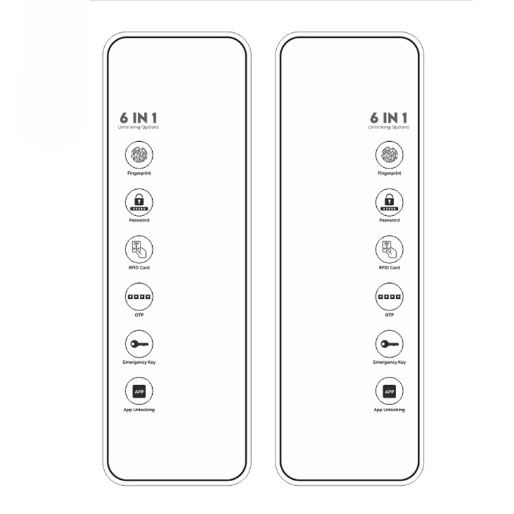 OEM custom factory professional Smart locks Racks Stands countertop acrylic smart door lock display stand rack