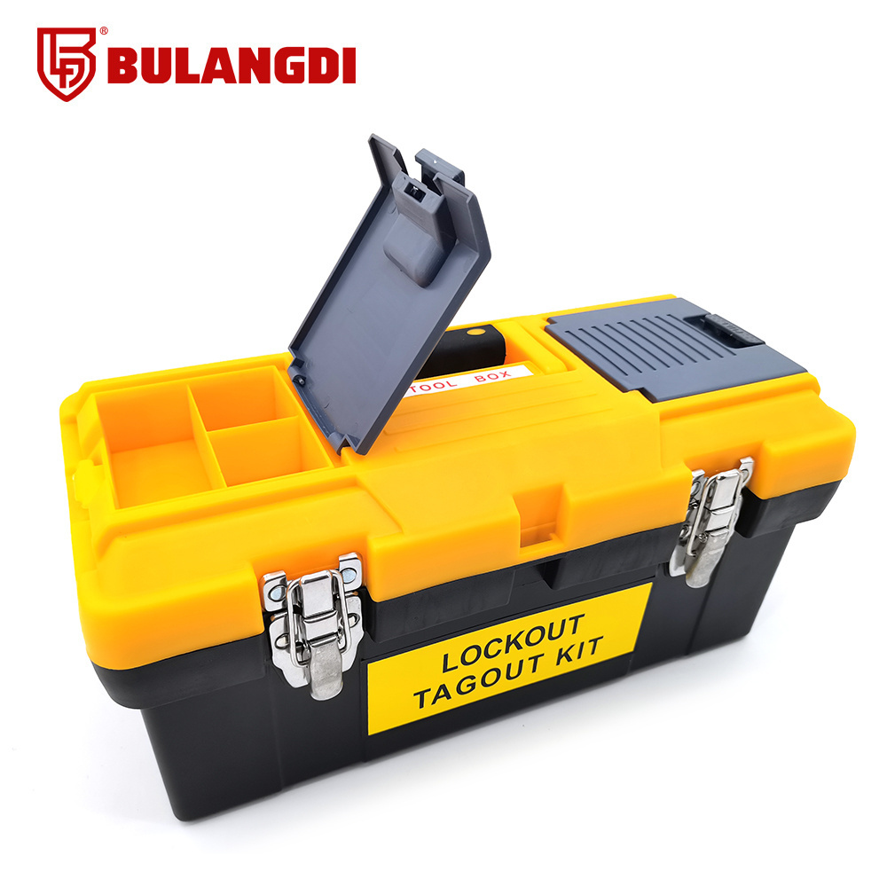 Hardware toolbox portable power safety lock station industrial safety lock combination BLDG15 LOTO Safety lock