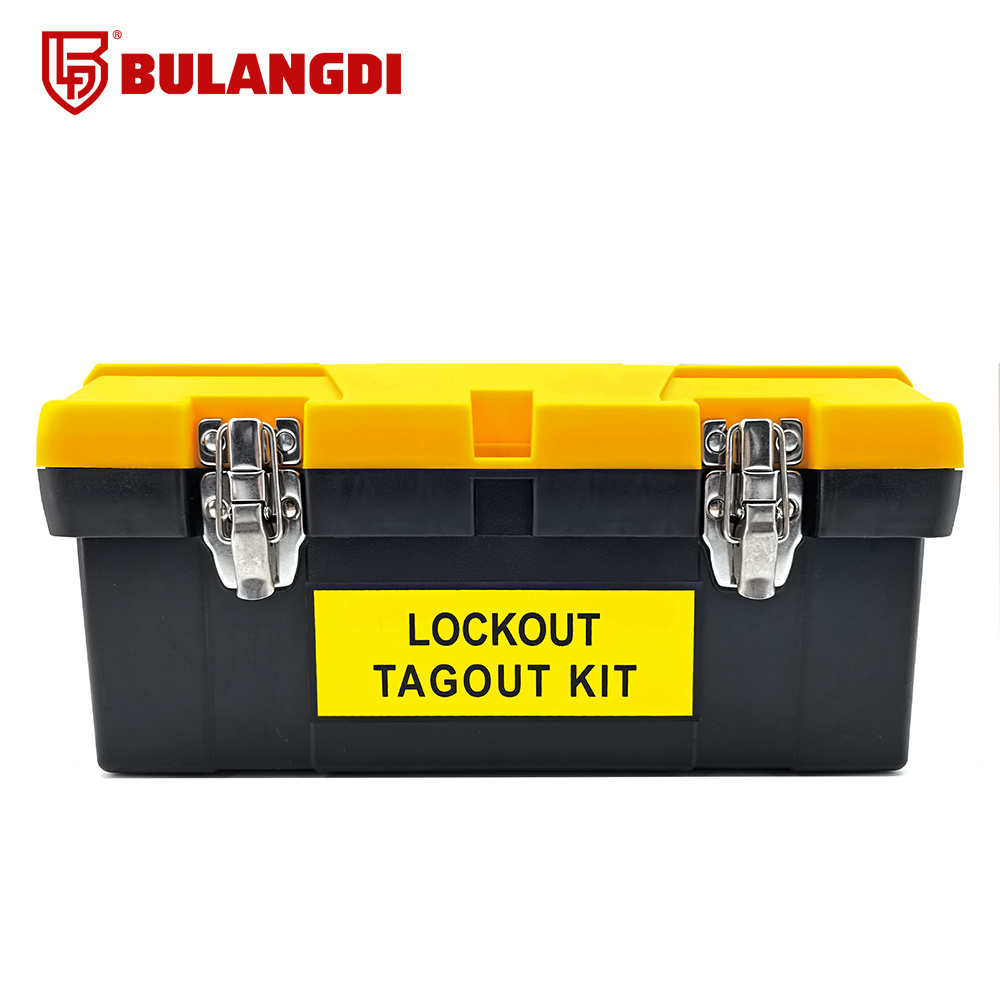 Hardware toolbox portable power safety lock station industrial safety lock combination BLDG15 LOTO Safety lock