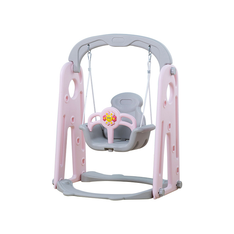 2022 Indoor Safety And Environmental Protection Baby Children Plastic Swing