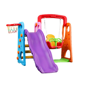 Zhongkai Indoor Plastic Kids Sliding Toys Small Playground Swings And Slides For Kids