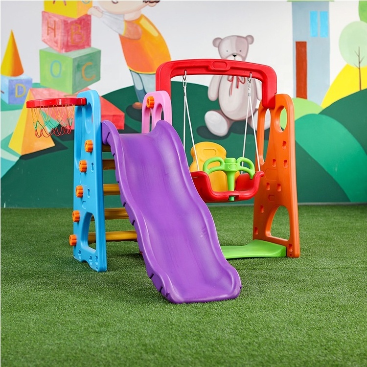 Experienced Factory Supply Playground Kids Outdoor Swing And Slide Set