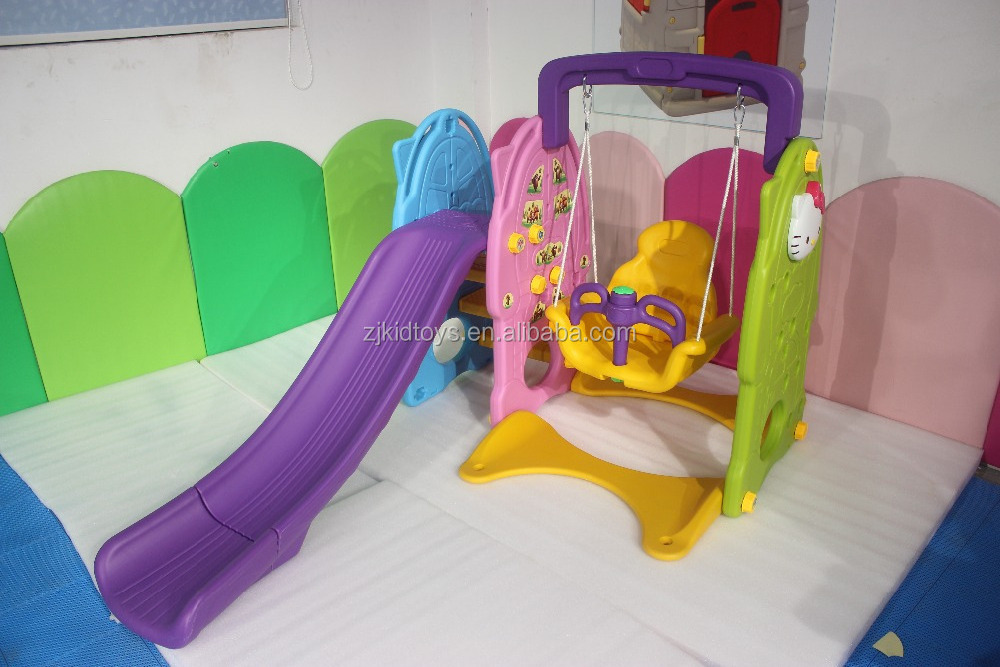 Durable Indoor Baby Slide And Swing Playground Kids Slide With Swing For Sale