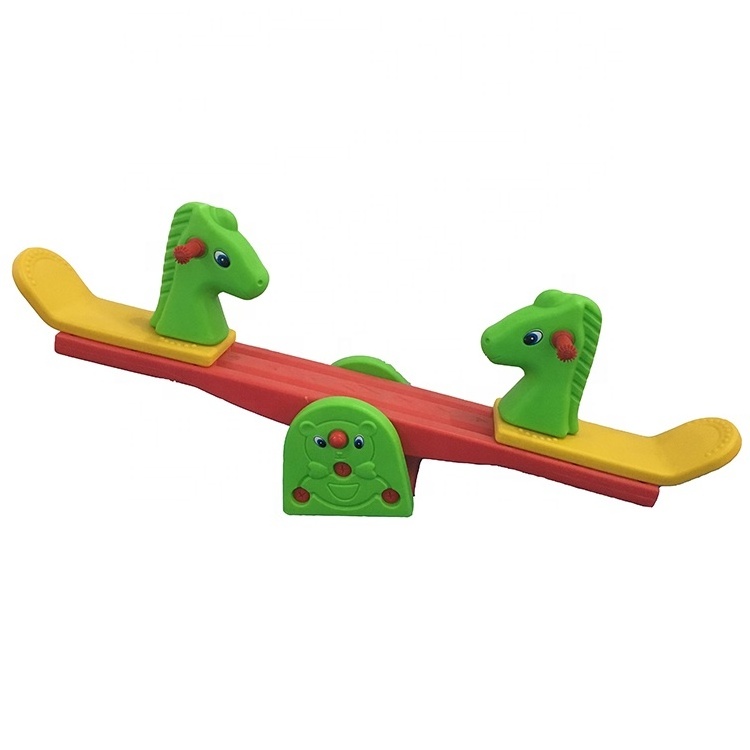 2021 Popular Indoor Outdoor Toddler Plastic Playground Seesaw For Kids Baby