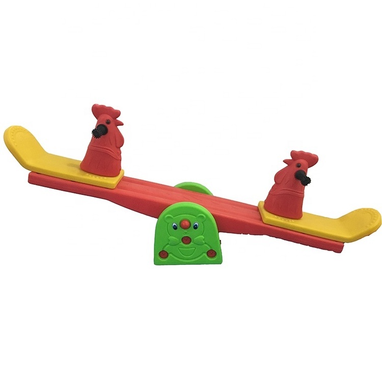 2021 Popular Indoor Outdoor Toddler Plastic Playground Seesaw For Kids Baby