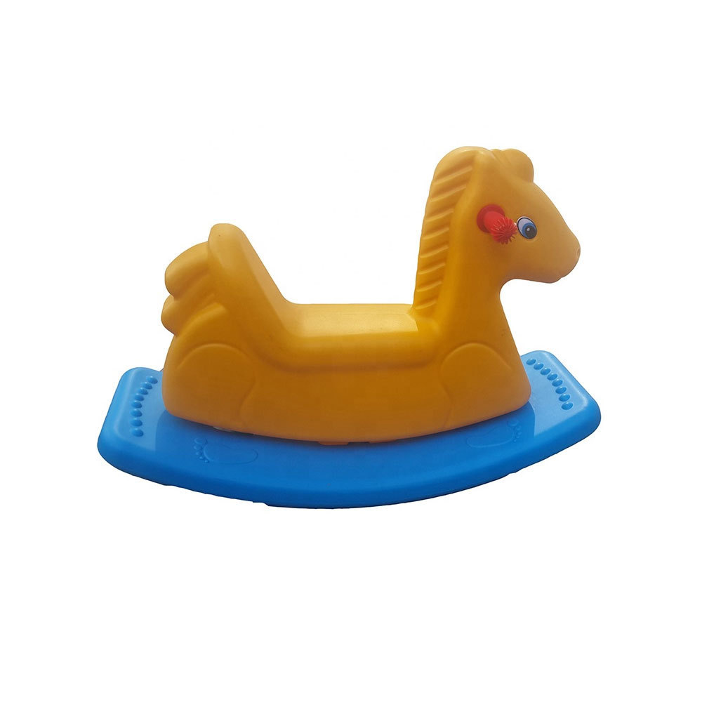 Kindergarten Family Use Cheap High Quality Kids 2 In 1 Plastic Animal Toys Rocking Horses For Adults Kids