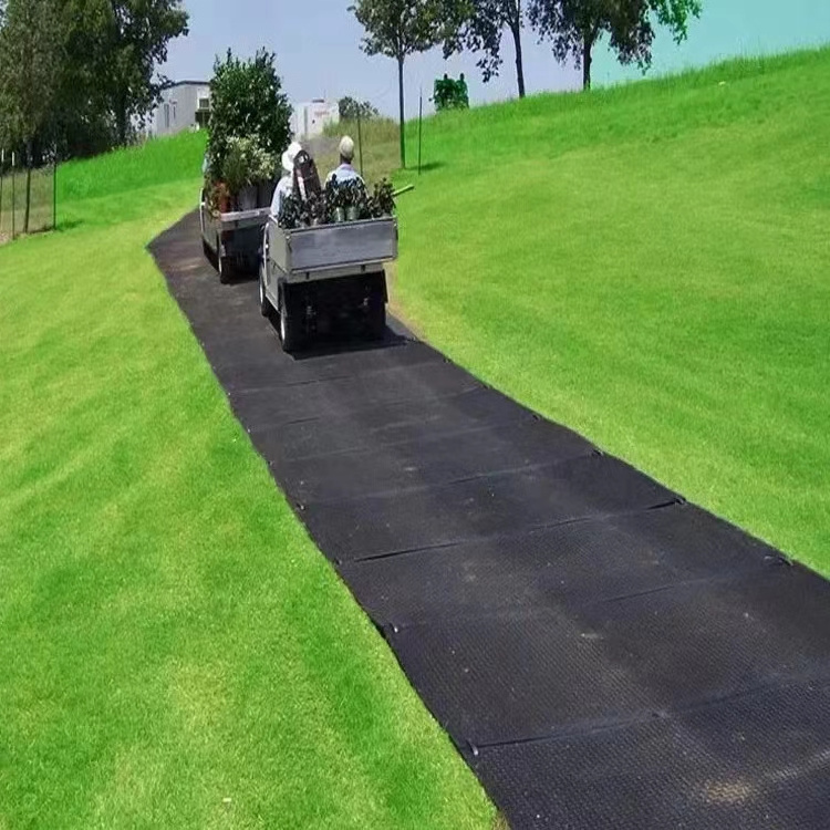 4x8 Hdpe Ground Protection Mats Muddy Pavement Road Mat Polyethylene Sheet For Transport Safety Anti-skid Outdoor