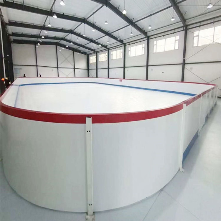 Easy To Install And Move Flooring Tile Panels Uhmwpe Synthetic Ice Hockey Rink Uhmwpe Ice Sheets For Ice Skating