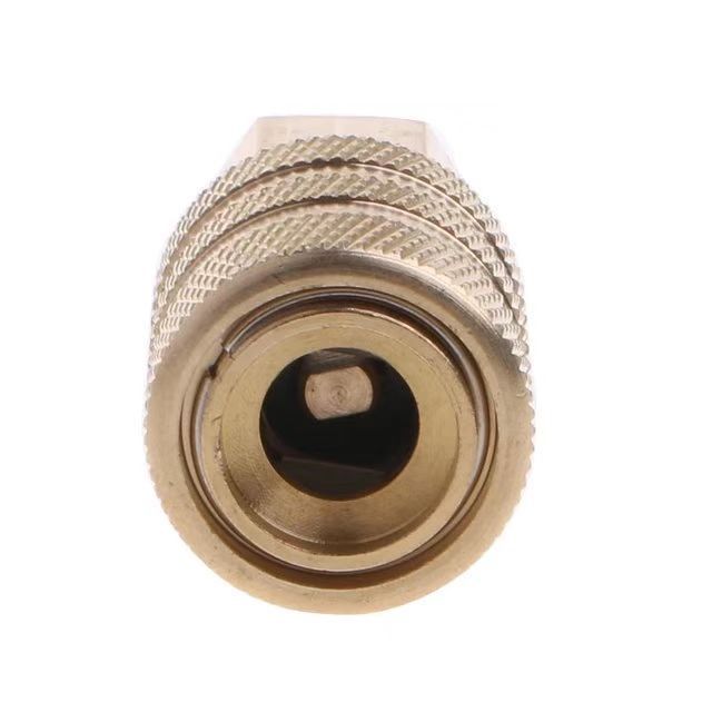 1/4-Inch Brass Female Industrial Coupler, Air Hose Fittings NPT Female Quick Connector Air Coupler with  high quality