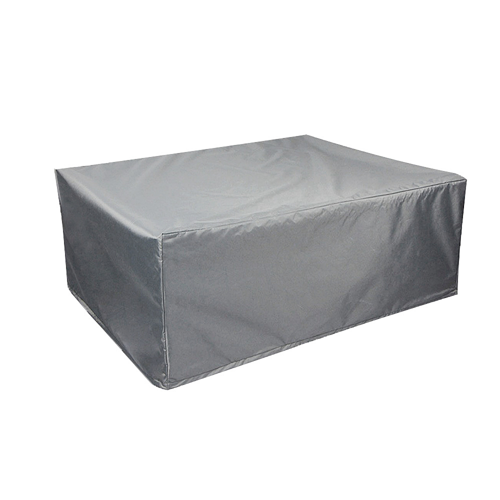 Dustproof waterproof cube set cover designed to fit rattan garden furniture cube furniture cover