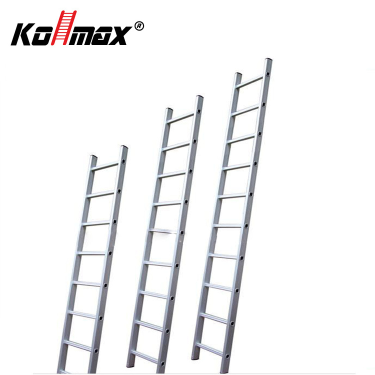 Competitive Price 6m Straight Aluminum Ladder 330 Lbs En 131 Construction Scaffold Ladder