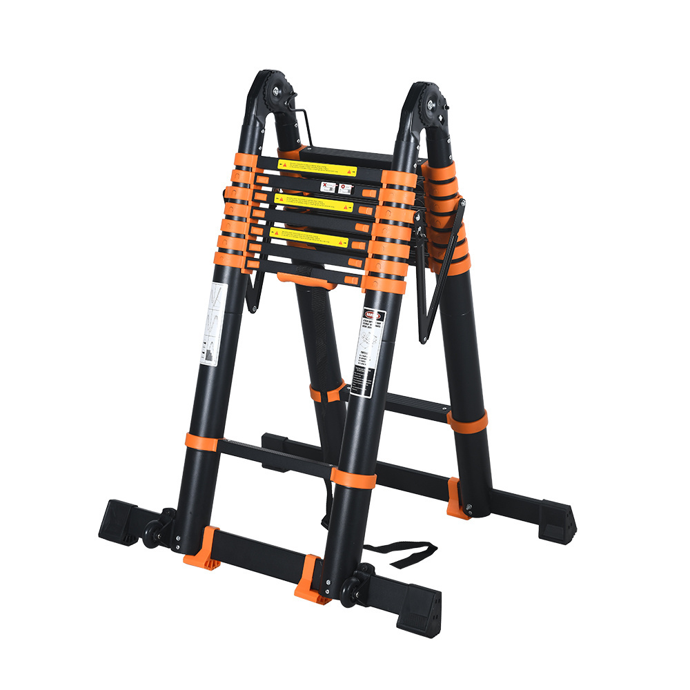 Ladder Factory Aluminium Telescopic Foldable Easy Store Step Ladder Making Tree Stand