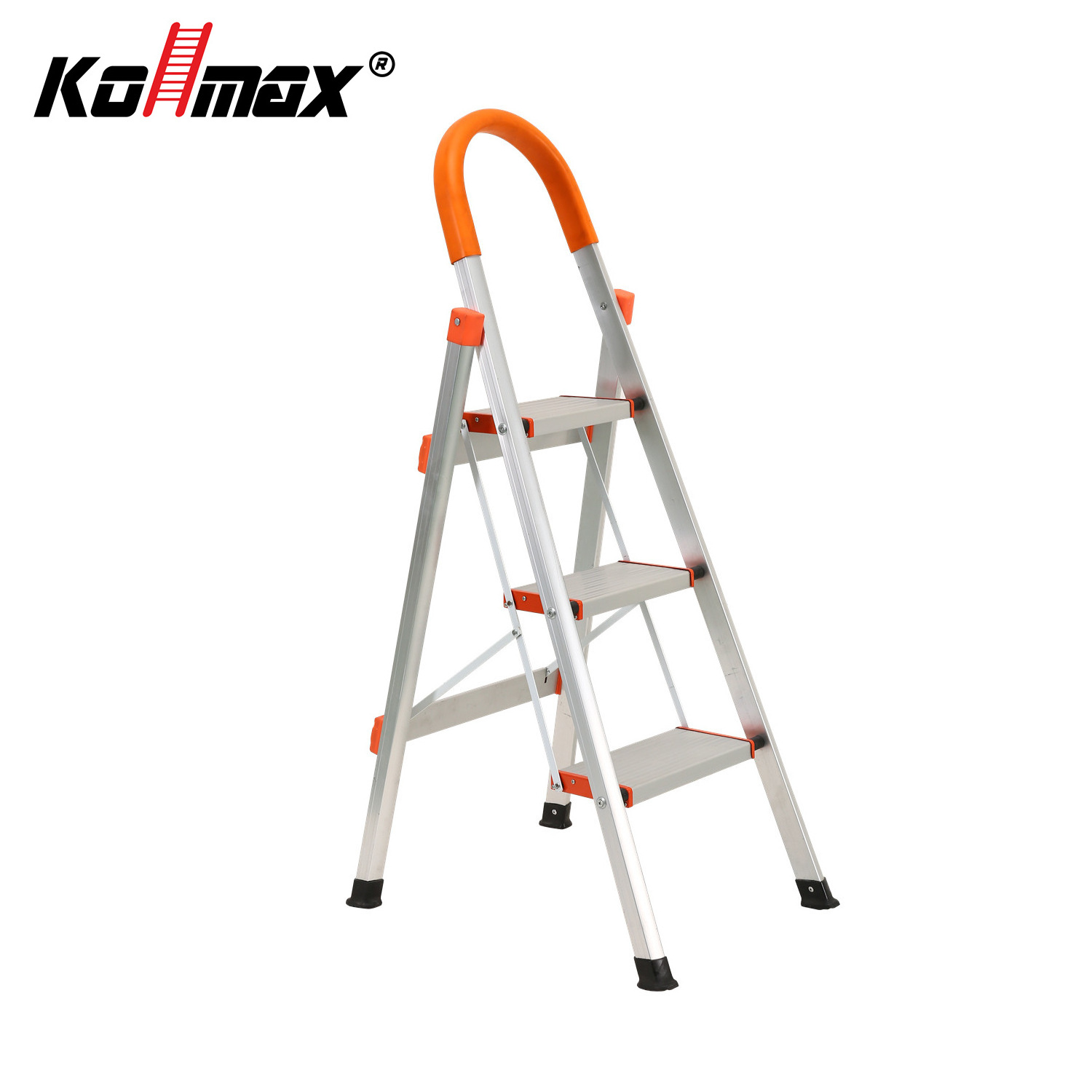 KOLLMAX ladder production Professional Manufacturer Supplier Household Stainless Ladder 5 Step Folding Ladder