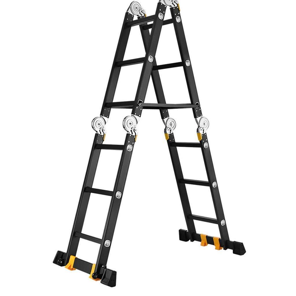 Kollmax escalera aluminio 4x3 negra bisagra para escalera Multi Purpose Ladder Folding Ladder Hinges