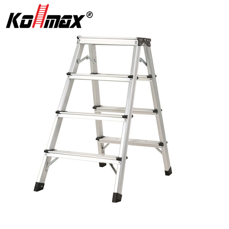 Factory Direct Sales Aluminum Folding Mechanism Ladder 13 Steps Telescopic Ladder