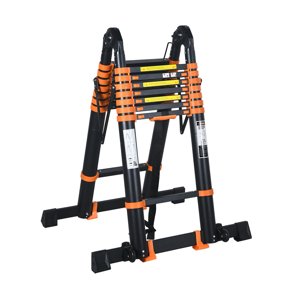 Ladder Factory Aluminium Telescopic Foldable Easy Store Step Ladder Making Tree Stand