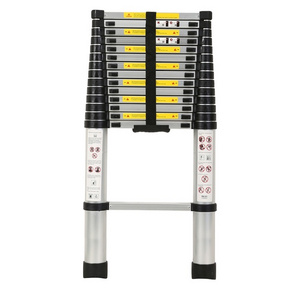 Quality Protection Telescopic Ladder Aluminum 5.2m Ladder Lightweight Ce/en131 For Swimming Pool