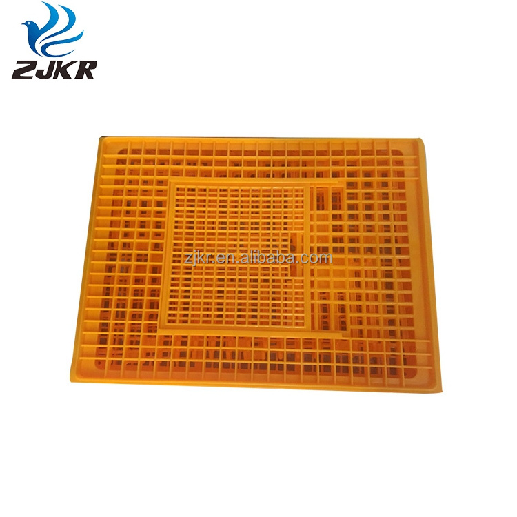 High quality plastic poultry crate broiler transport cage for chick duck chicken coop