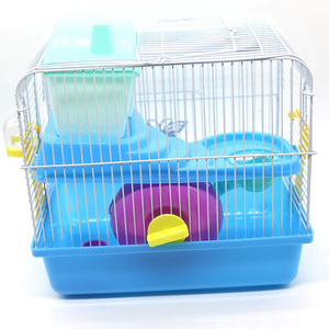 KD4301-A Custom Luxury Foldable Carrier Portable Castle Hamster Cage Tunnel Small Animal Pet House