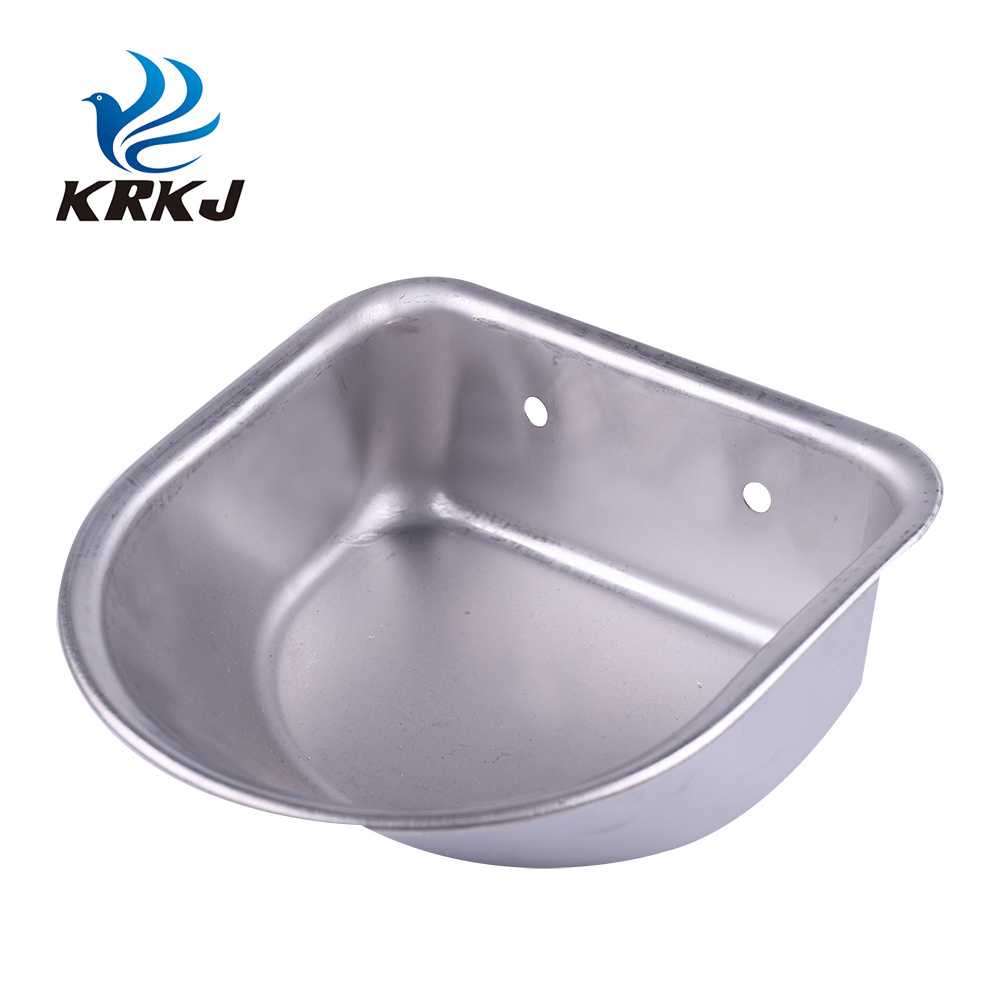 KD684 husbandry no waste stainless steel livestock cattle goat watering drinker trough