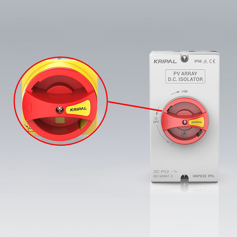 Electrical Protection IP66 Solar outdoor PV array  isolated switch 1000V 1500V 16A 32A DC photovoltaic switch disconnect