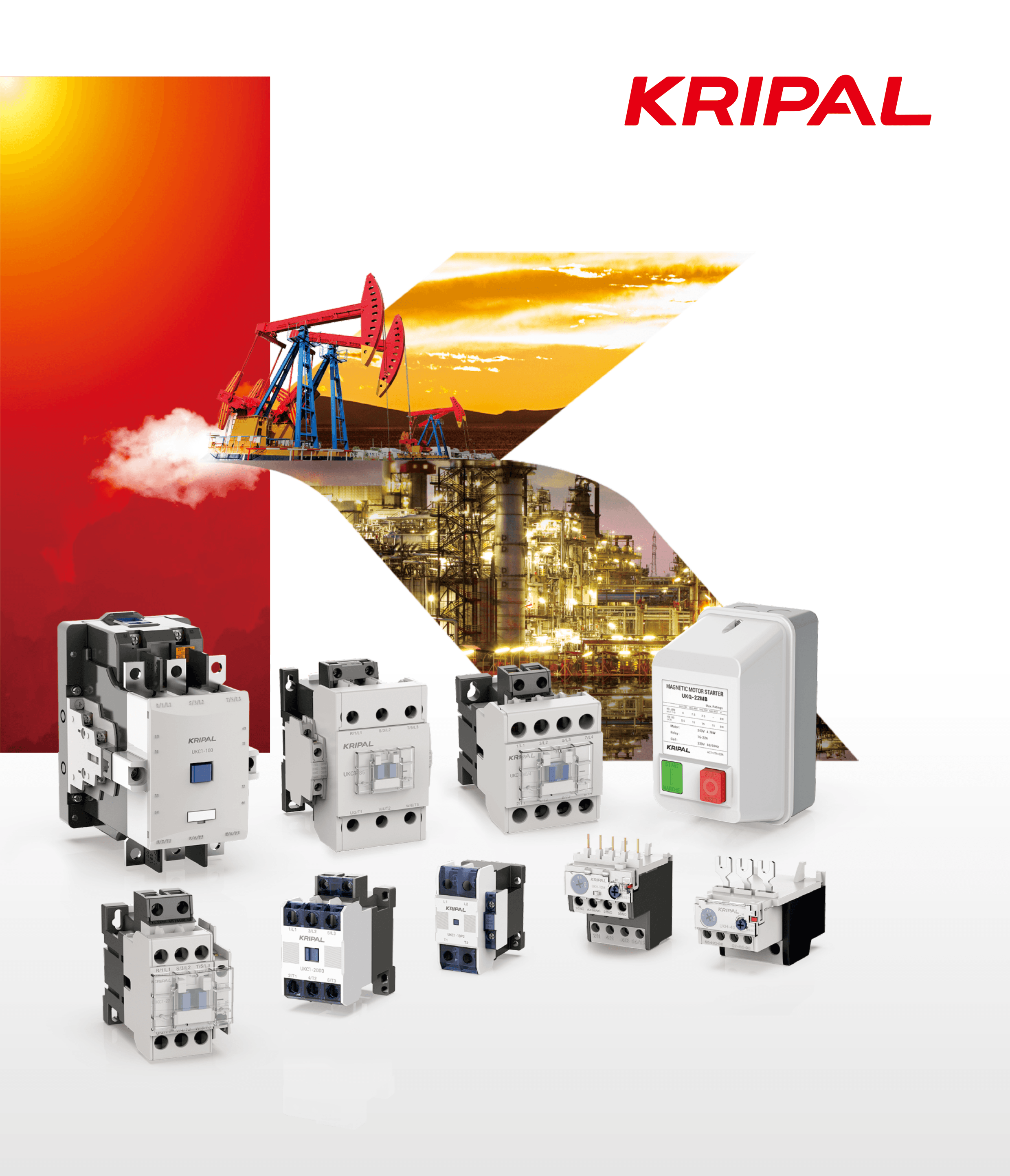 Factory KRIPAL 4P 75A Original Din Rail Mounted AC Contactor 24V 220V 380V Coil Telemechanic Contactor 3 phase Magnetic starter