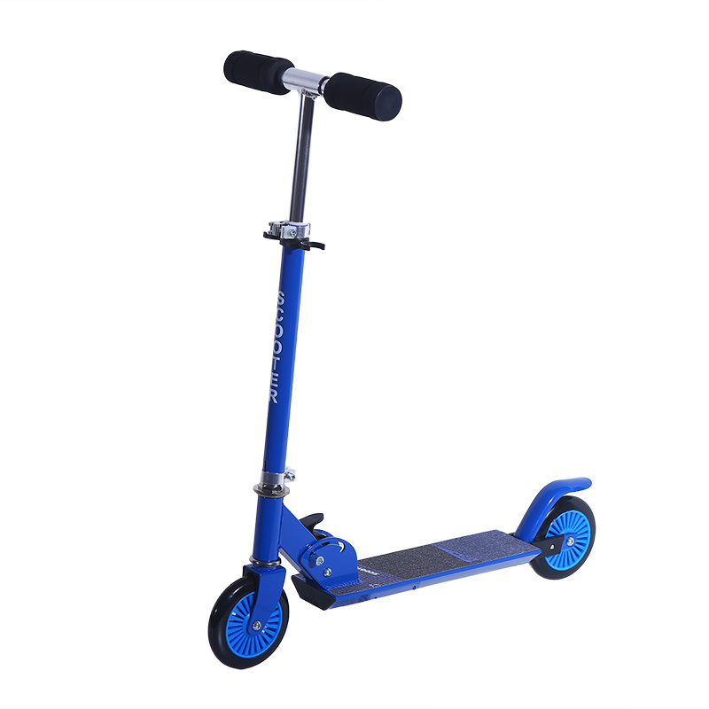 120mm PU wheel Kids balance bike aluminum kick scooters & foot scooters 2 wheel hand brake kids kick scooter