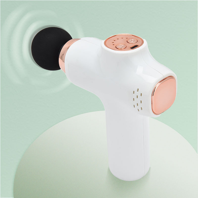 High Quality Electric Massager Multifunctional Fascia Gun Relaxation Muscle Athletic Massage Gun with Heating Function